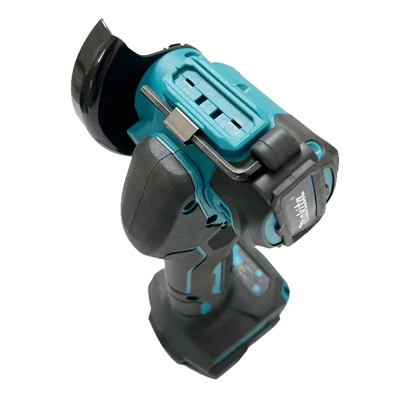 Makita 3-Zoll-Mini-Akkuschleifmaschine, 18 V, tragbares elektrisches Schneidwerkzeug, Kreissäge, Elektrowerkzeug zum Schneiden von Metall und Holz. – Detail 10