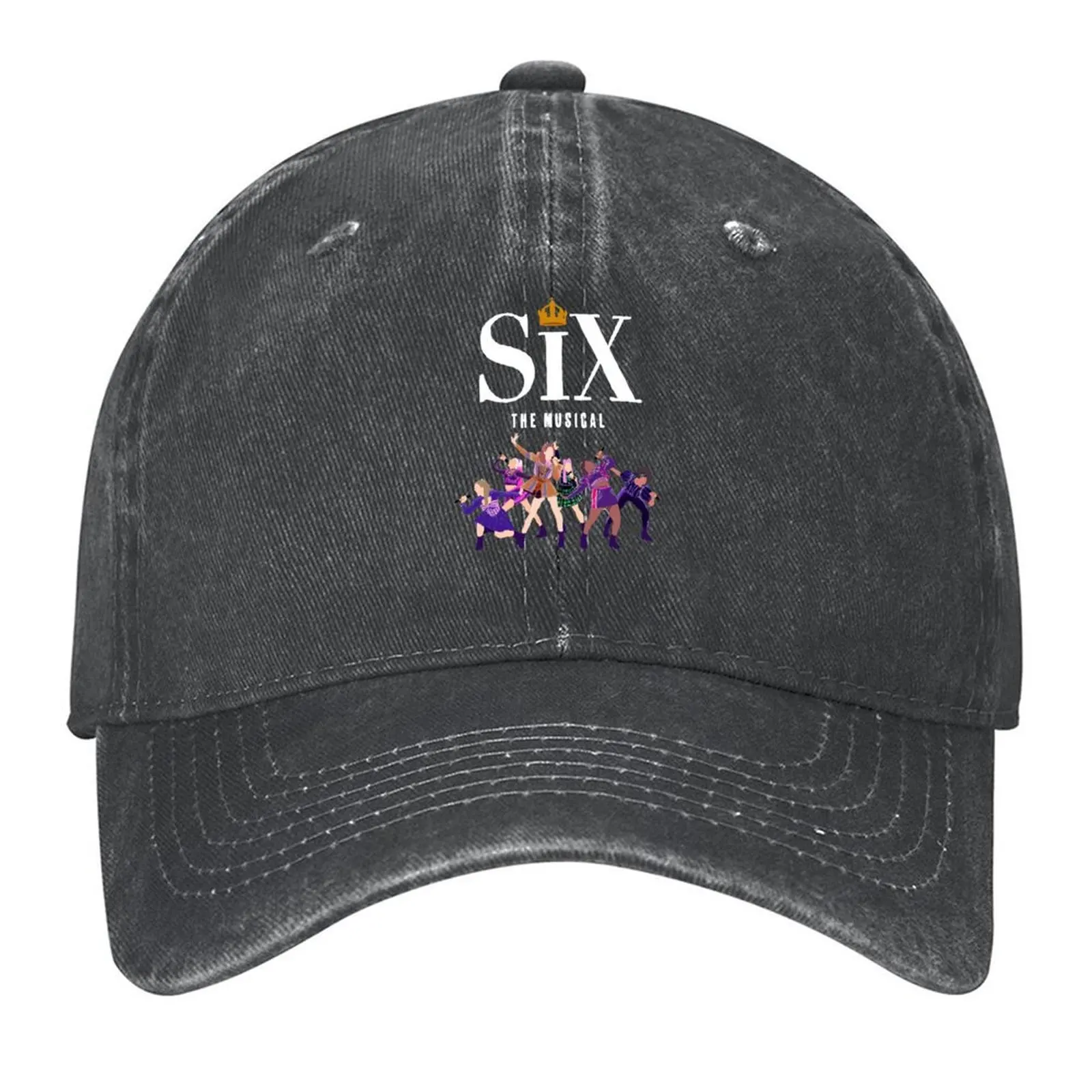 

Six The Musical Queens Poster Baseball Cap Hat Baseball Cap custom Hat Luxury Brand Streetwear Women Men's