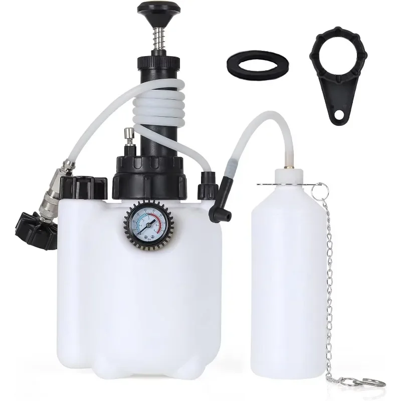3L manual brake bleed vacuum pump kit brake bleed kit oil change bleed tool set