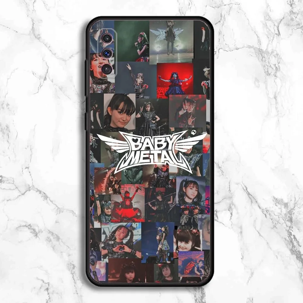 BABYMETAL Rock Band Phone Case For Samsung Galaxy A13,A21s,A22,A31,A32,A52,A53,A71,A80,A91 Soft Black Phone Cover