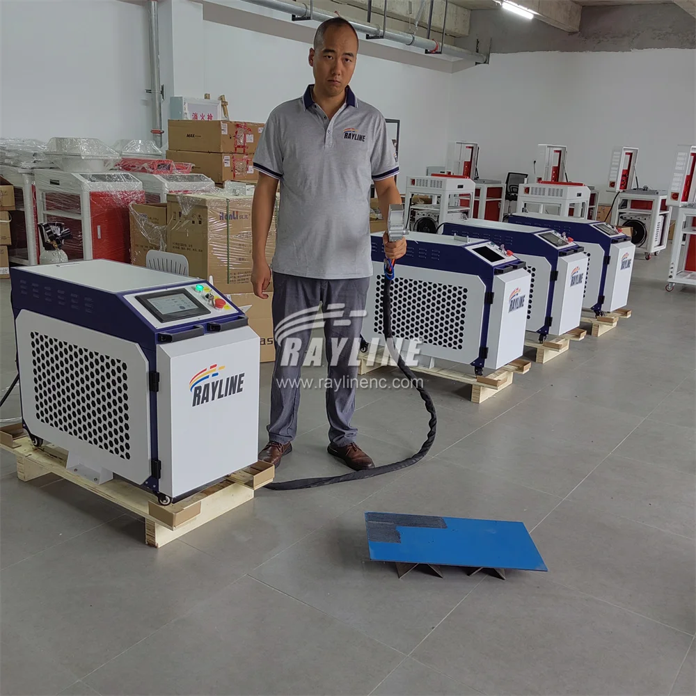 Máquina láser de óxido, 1500W, 2000W, 3000W, 6000W, máquina de limpieza láser de fibra de Metal para eliminar óxido, láser portátil para eliminar óxido