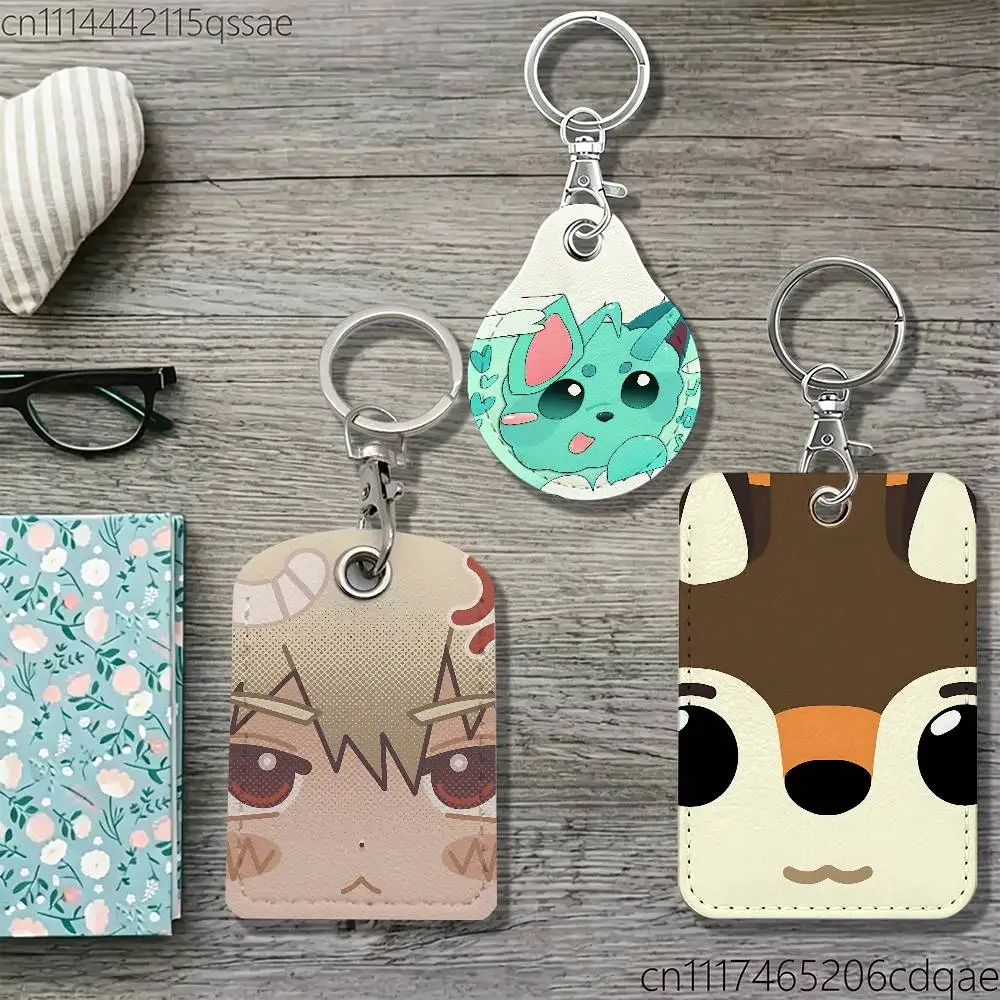 For Adopt Me Bat Dragon For AirTag Case Card Sleeve Holder ID Credit Bank Access Keychain For Air Tag Shell