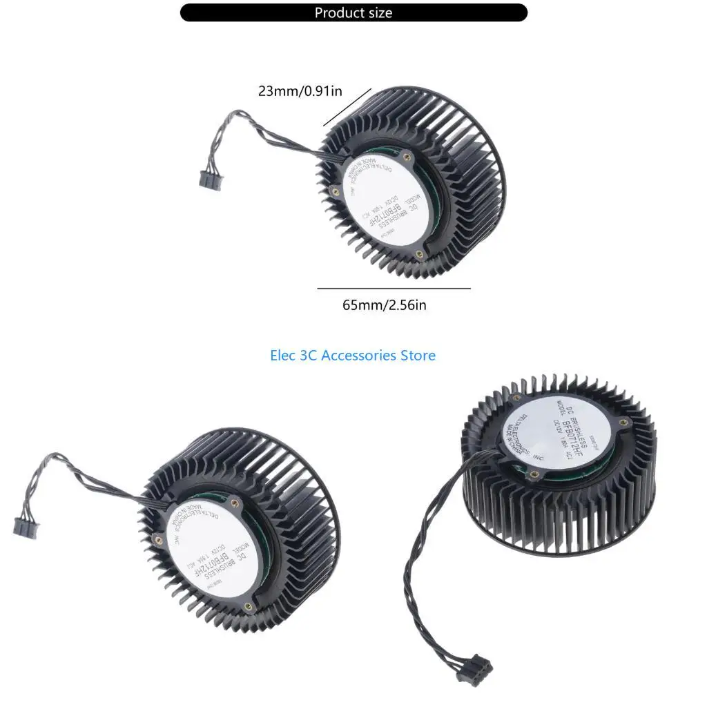 Y51A BFB0712HF 65mm 12V 1.8A Graphics Card Cooling Fan for NVIDIA GTX980