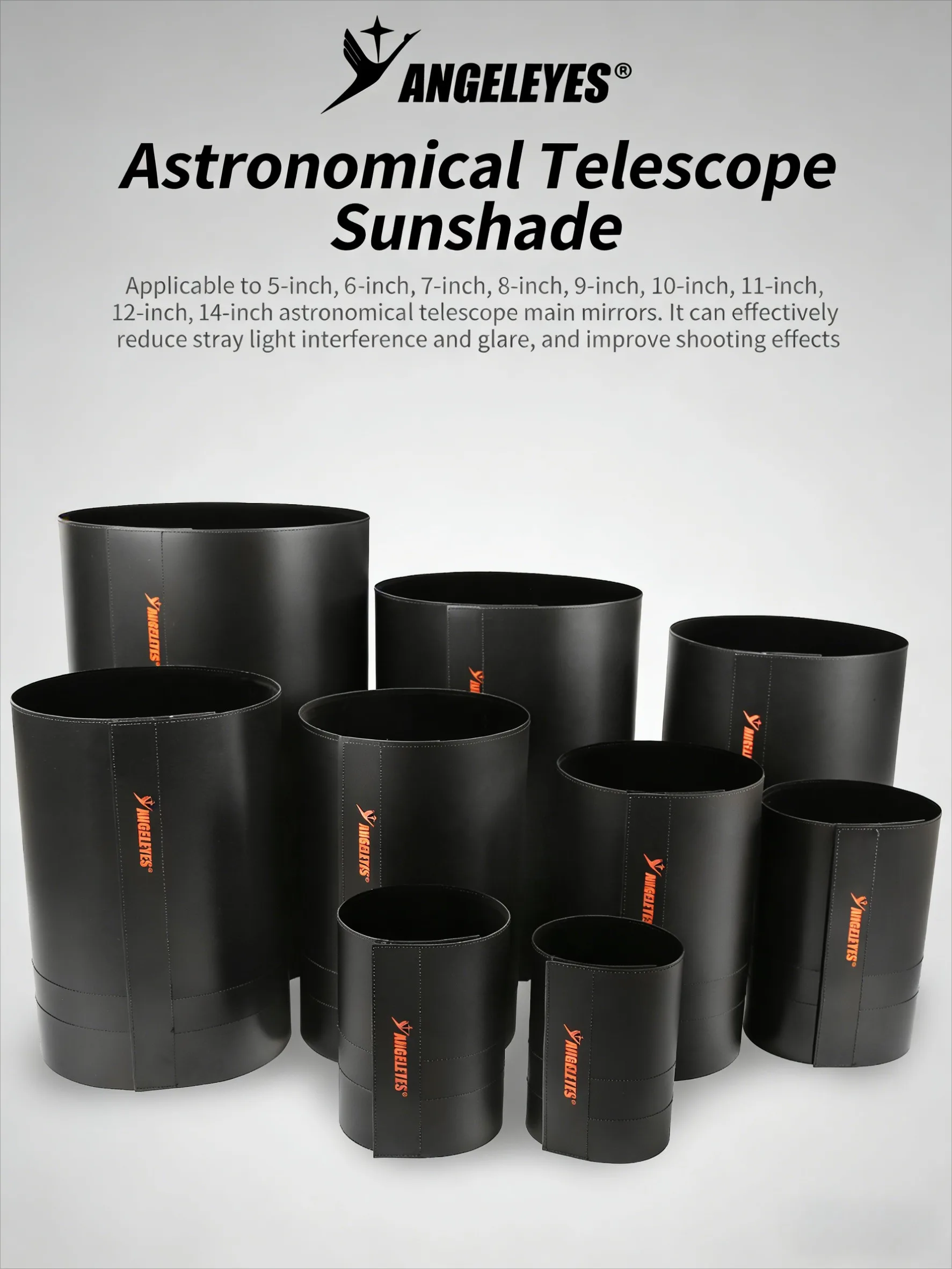 Dew Shield Flexible Tauschutzvorrichtung für Celestron 5/6 Zoll C5/C6/150slt/127slt/C8/8SE/C925HD/C11/C11HD Astro-Teleskop – Detail 1