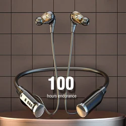 Wireless Headphones Neckband Bluetooth Earphone 100 Hours Long Battery With Microphon Auriculares Sport Headset Noise Reduction