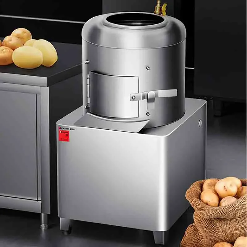 Nouvelle Machine à éplucher 150 kg/h, Machine à éplucher les pommes de terre commerciale, cantine d'école d'hôtel, éplucher la patate douce et le gingembre TP10