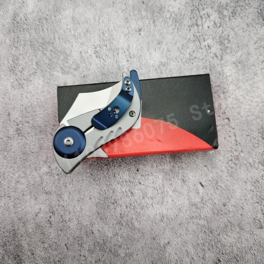 C256 سوبر كول سكين للفرد صغير 440C شفرة مقبض ألمونيوم التخييم في الهواء الطلق التكتيكية الطوارئ الدفاع عن النفس سكين الرجال الهدايا