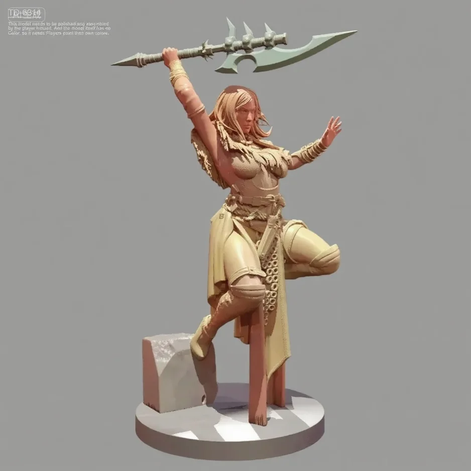 

The height of man 50mm 75mm Resin model kit self-assembly and coloring TD-6314/3D
