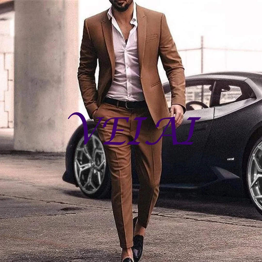 

Men Suits Formal Business Wedding Suits For Men Best Man Blazer Groom Wear Tuxedos Slim Fit Costume Homme Mariage Mens Jacket