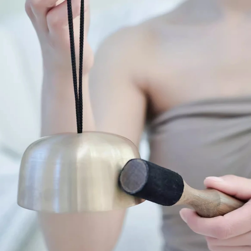 

Nepal Hanging Rope Singing Bowl Meditation Sound Healing Singing Bowl Relaxation Yoga Bowls Energy Percussion Musical Instrument