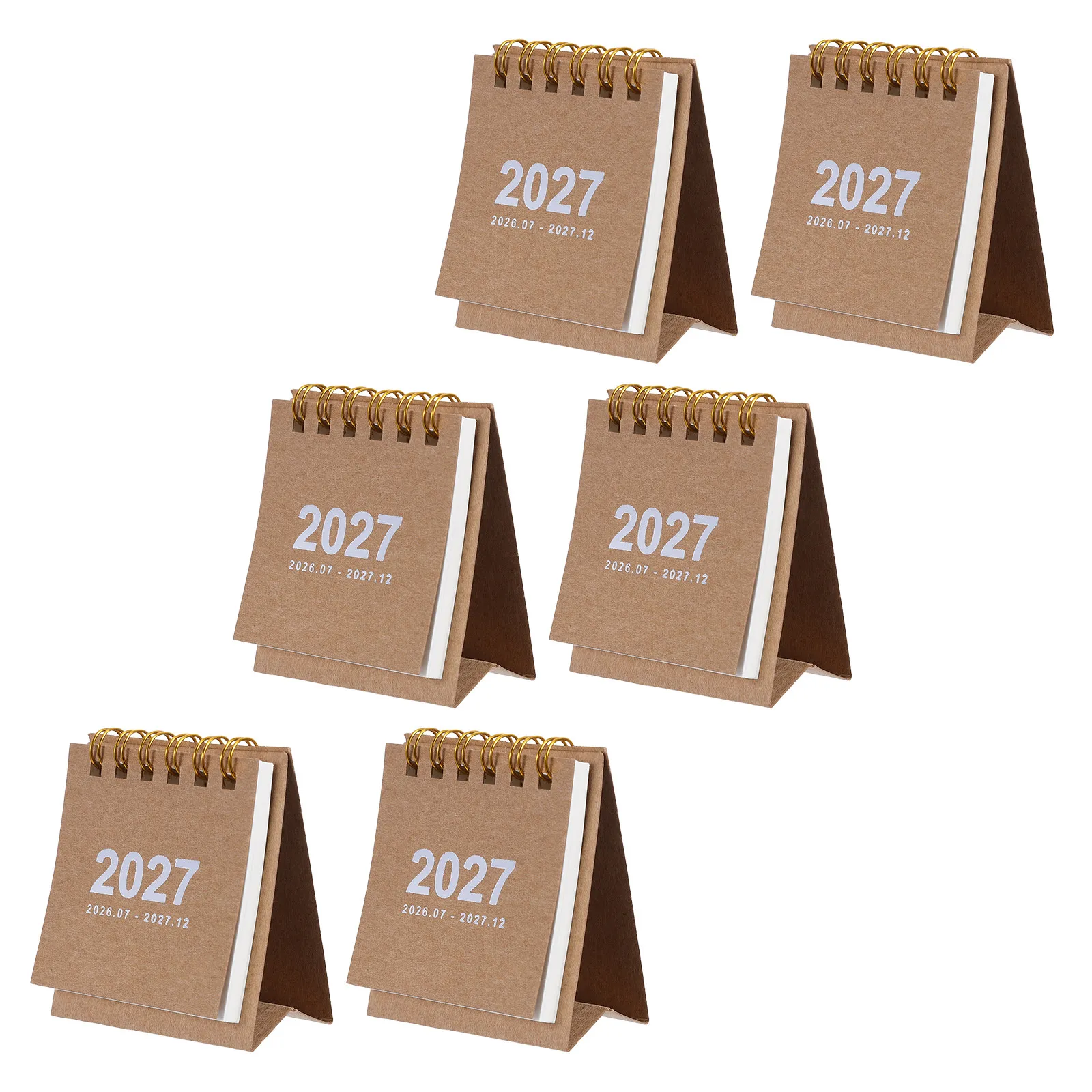 Portable Desktop Calendar 2024 Modern Compact Design Multi-Functional Scheduler for Office Home Study Daily Planning