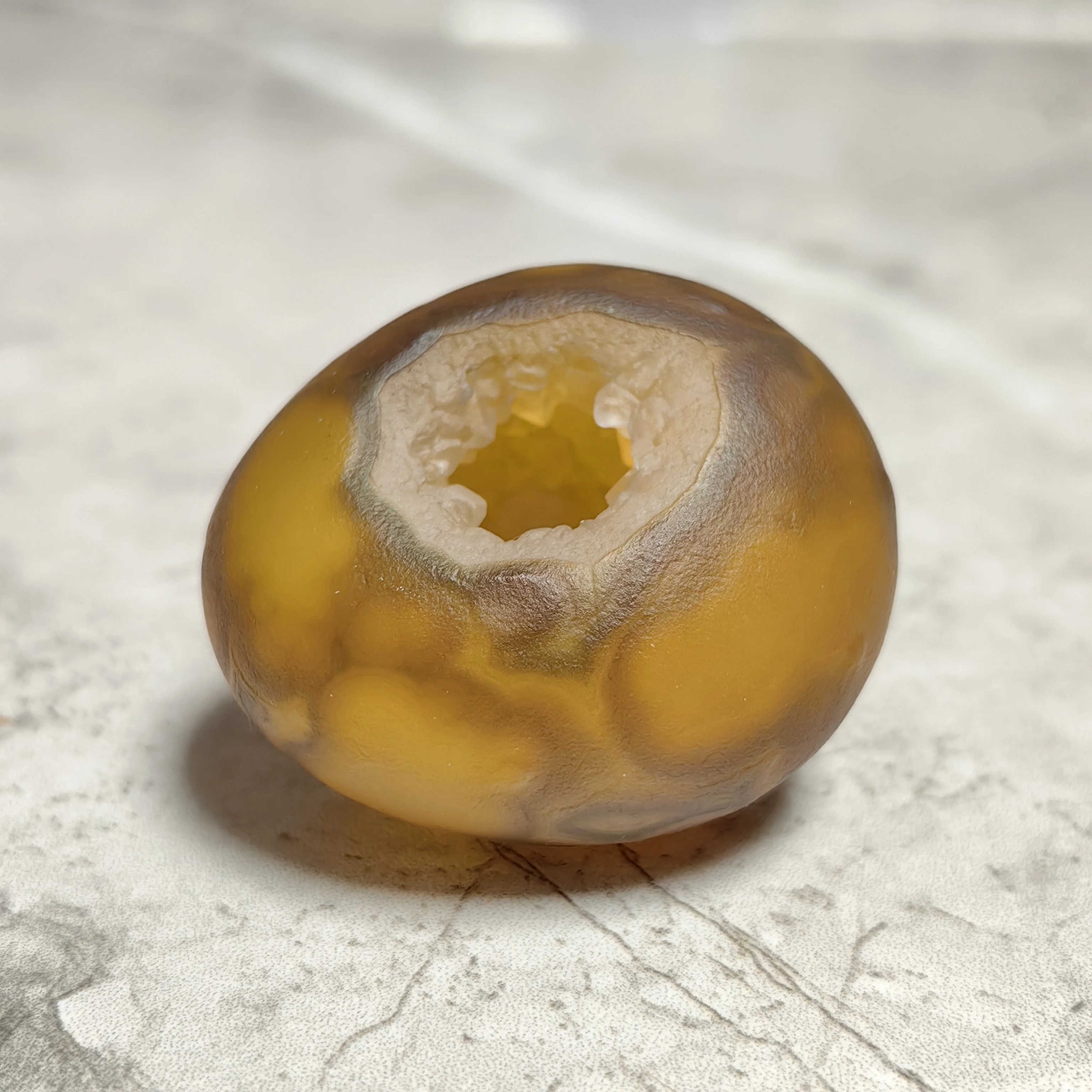 Pure Natural Wishing Divine Eye Agate Rough Stone for Good Luck Attract Wealth Reiki Healing Meditation DIY Amulet Jewelry Decor