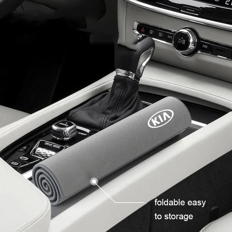 1 قطعة منشفة من الألياف الدقيقة تصفيف السيارة تنظيف خرقة القماش لكيا سبورتاج Seltos كرنفال سورينتو Ceed ريو بوريغو فورتي K3 K4 K5 K9 #2