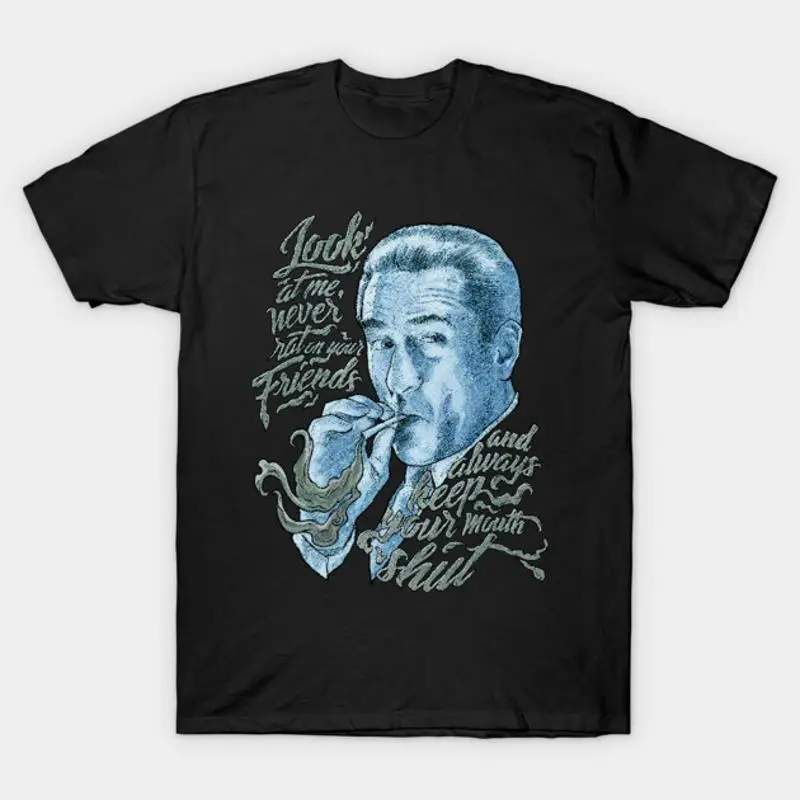 Hip Hop Blouses T Shirt  Goodfellas T-Shirt Men Clothing Korean Style