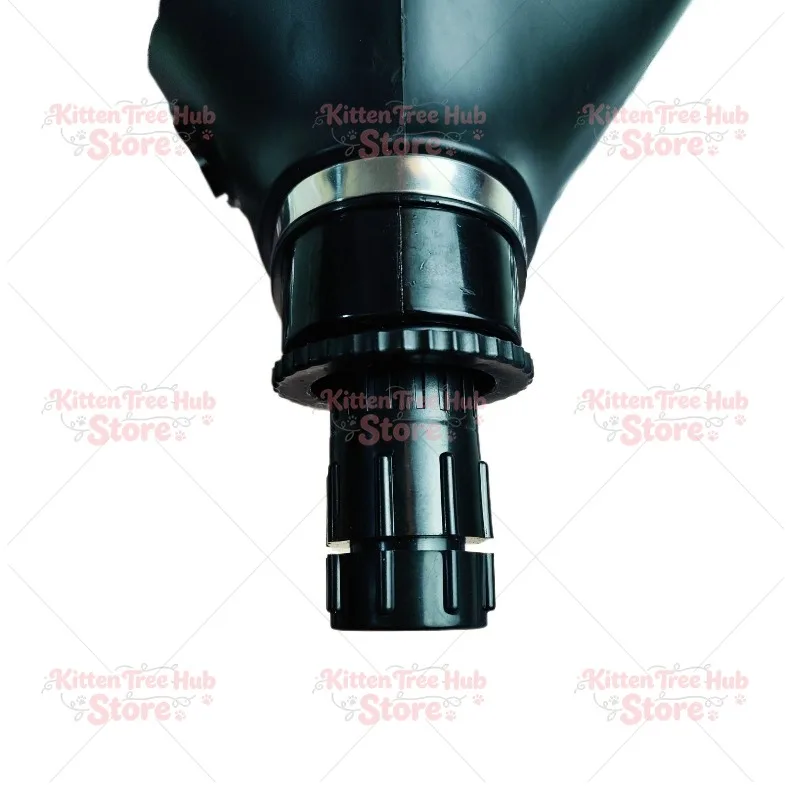 Gas mask breathing control regulating valve, lightweight knob for adjusting suffocation device