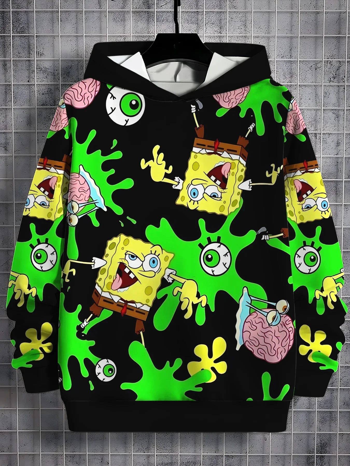 3D Print Funny Cartoon Spongebobs All Seasons Children Casual Sweatshirt Cool Pullover Tops Unisex Clothes Boy Girl Hoodies