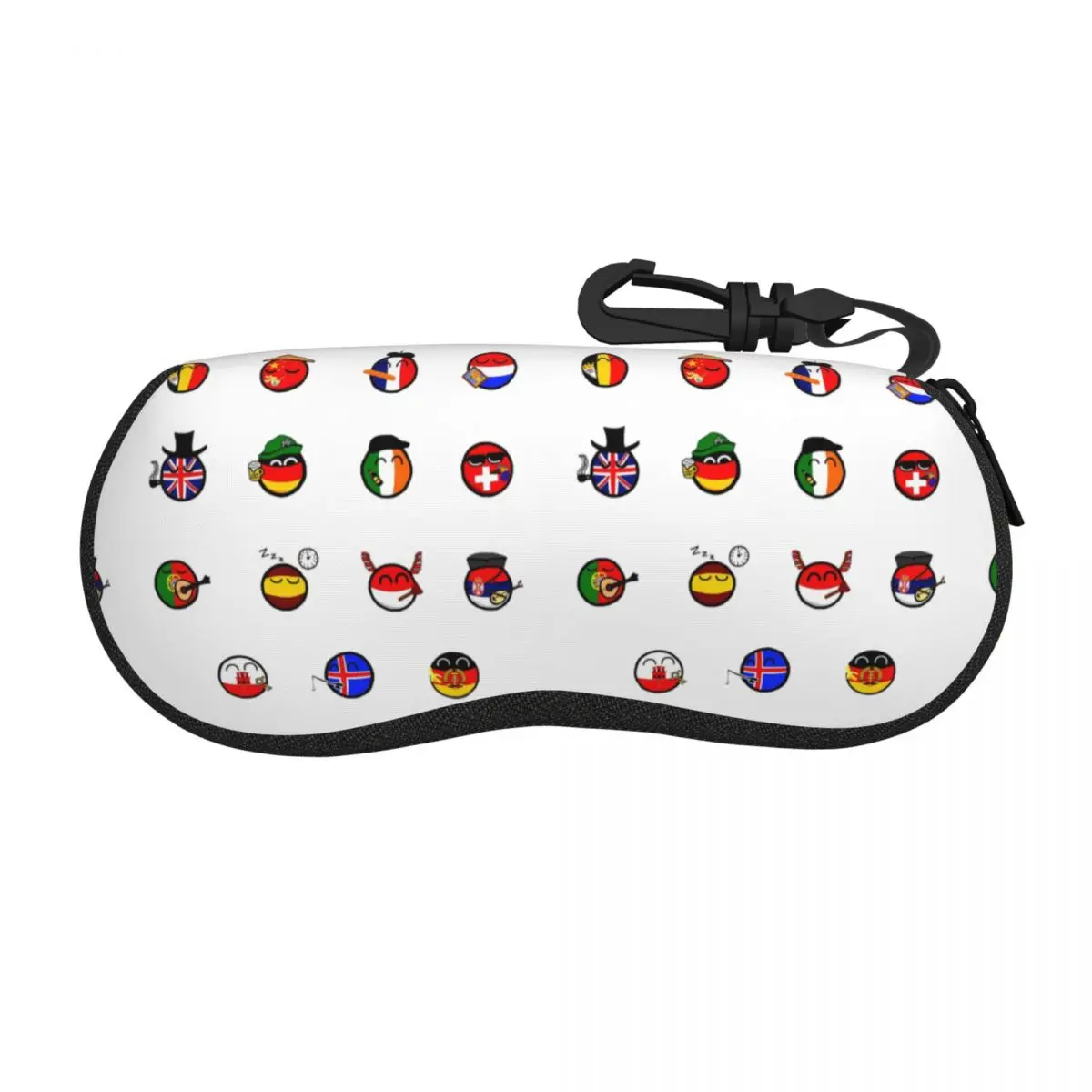 Countryballs Pack Shell Glasses Case Protective Sunglasses Box Women Men Soft Eyeglass Bag Pouch