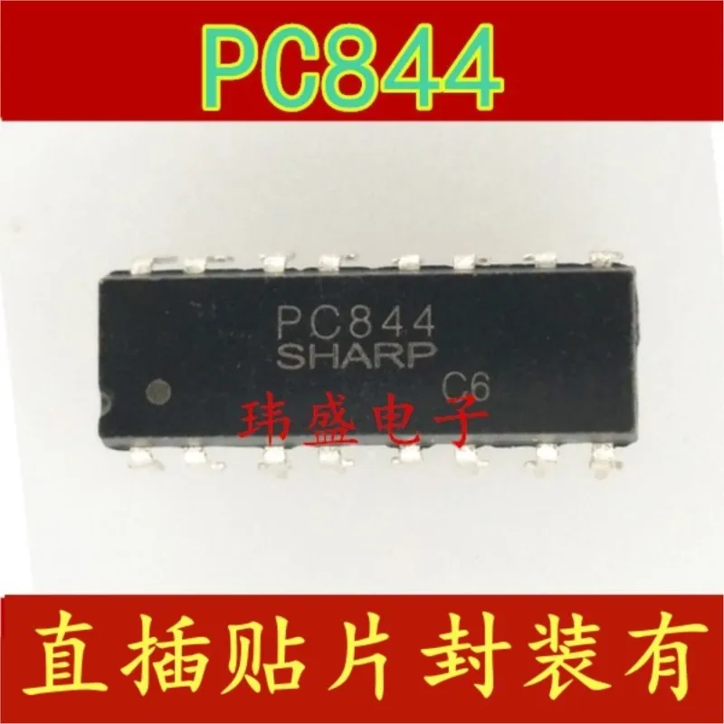 

(5 Pieces) NEW PC844 DIP-16 PC844-1.27mm SOP-16 PC814-4