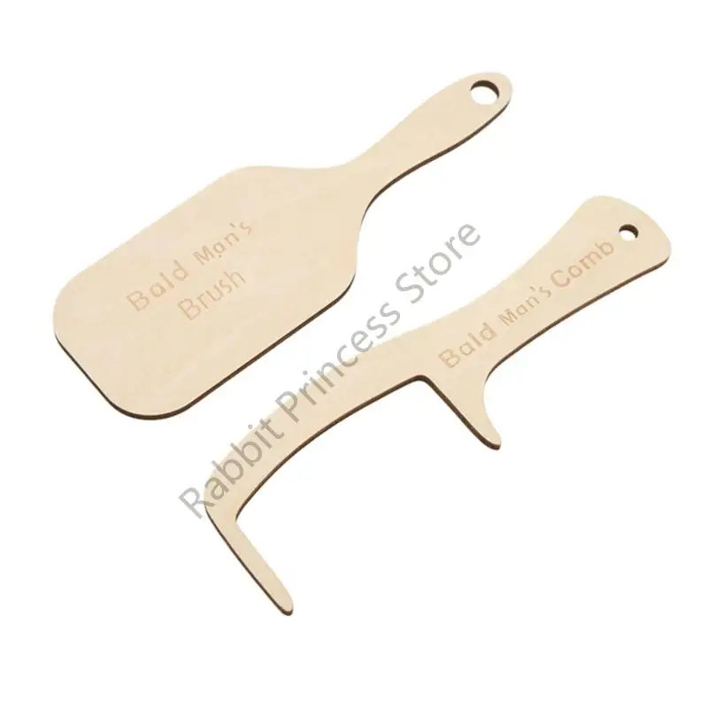 

BX0F Мужская щетка из натурального дерева для нежного ухода за волосами и массажа кожи головы Беззубая и противоскользящая ручка