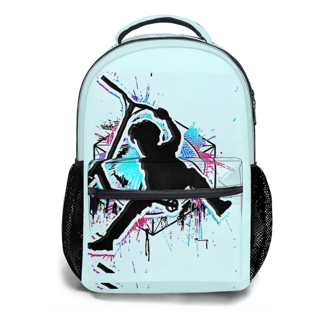 New Fashionable  Cool Colorful Scooter - Stuntscooter - Stunt ScooterPattern School Bag  Print Lightweight Backpack