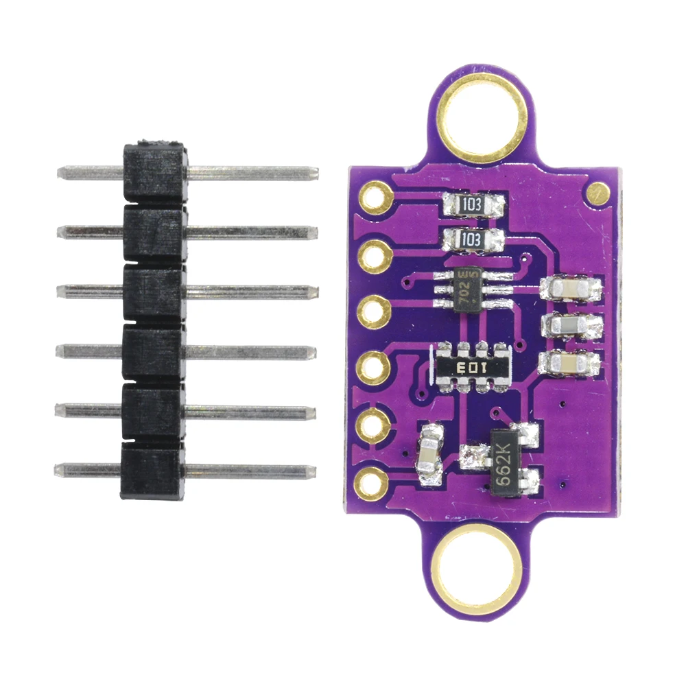 VL53L0X Time-of-Flight (ToF) Laser Ranging Sensor Breakout 940nm GY-VL53L0XV2 Laser Distance Module I2C IIC 25MM*10.7MM