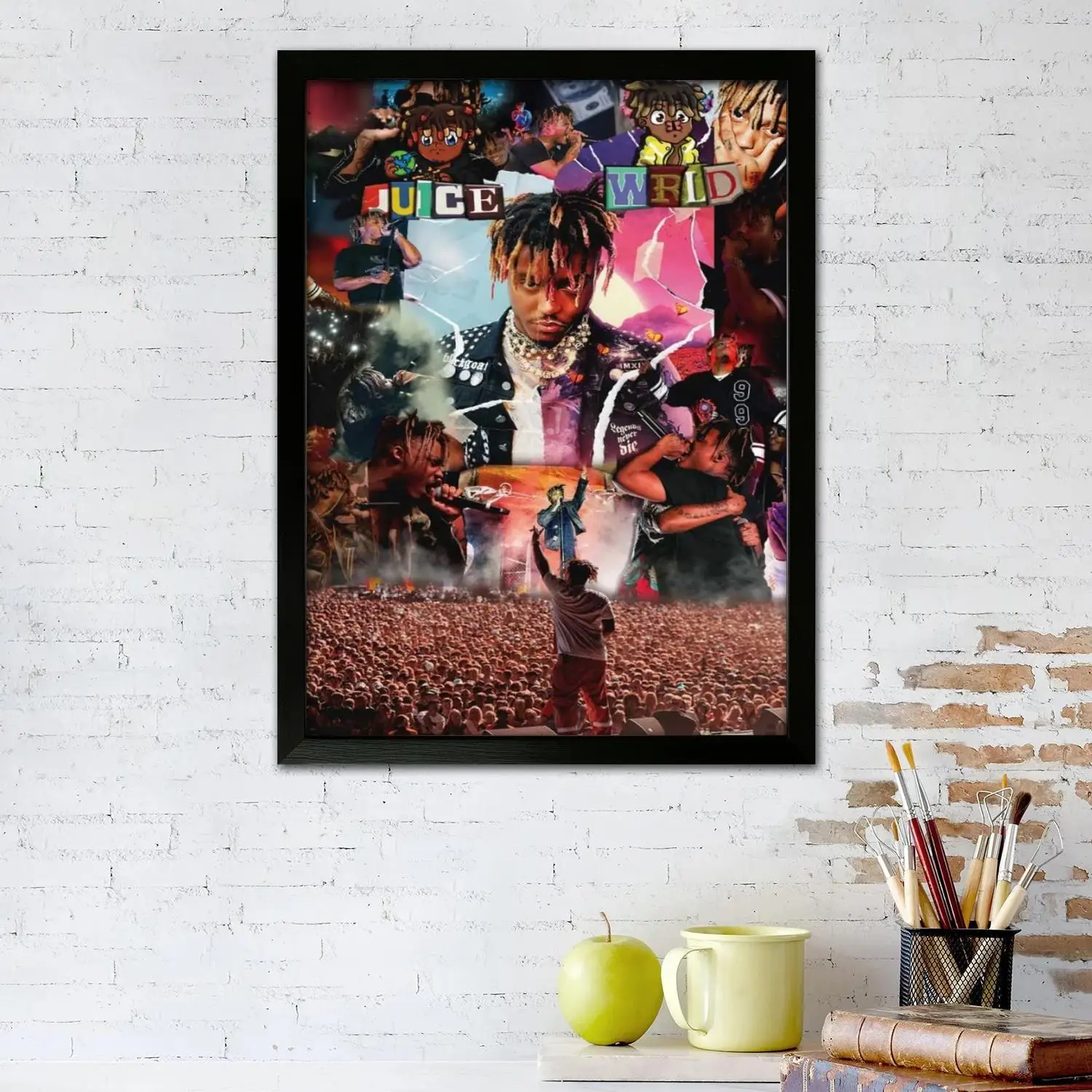 ملصق فني من القماش من Legends Never، طباعة صورة فنية جدارية، ملصقات ديكور غرفة نوم عائلية حديثة، لوحة زخرفية #2