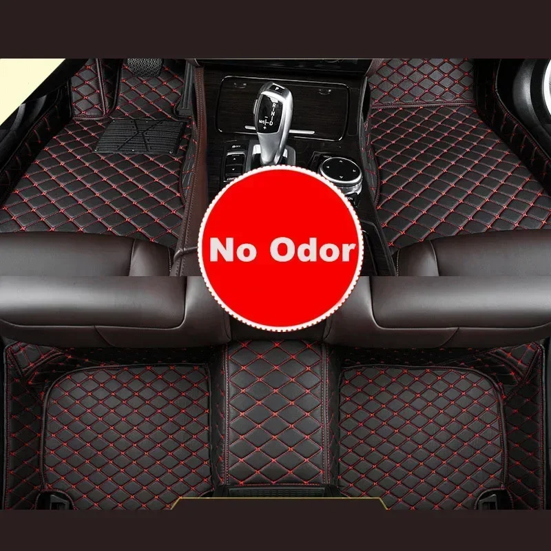 1 set Car Floor Mats For SsangYong Tivoli 2015-2017 Year Upgraded Version Foot pad Accessories Carpetscustomizedcustomized