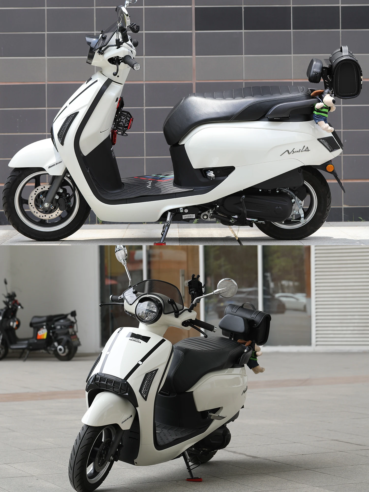 

Подходит для Xindazhou Honda NS125LA, модифицированная задняя накладка на спинку, задняя сумка, маленькая кожаная подушка с кронштейном багажника.
