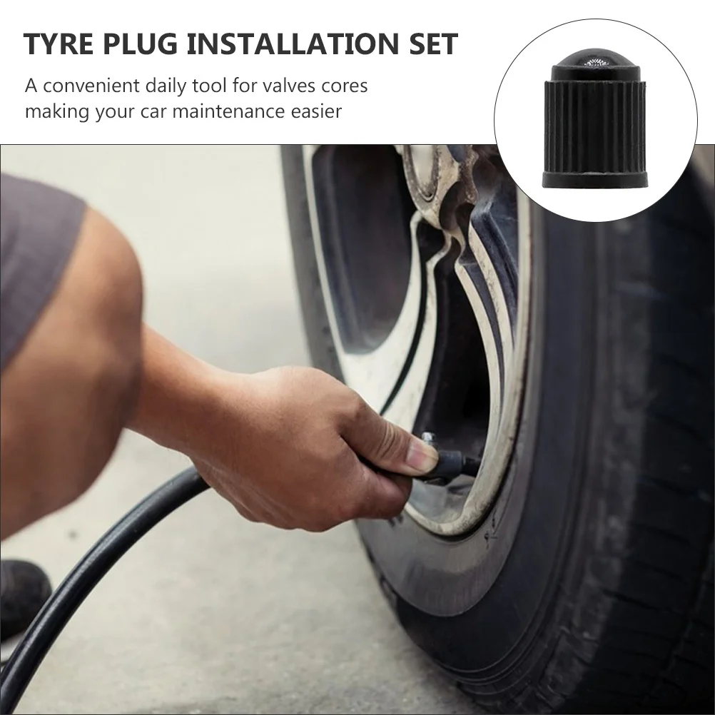 

1 Set Tire Core Removers Assorted Color Sturdy Handle For Car Bike Electric Vehicle Truck Off-Road Maintenance Tool Kit Tyre