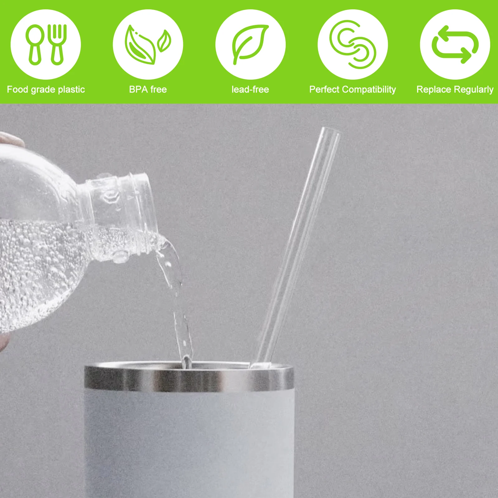 Pailles à boire pour Smoothie, - Wedding Water Supply avis et prix