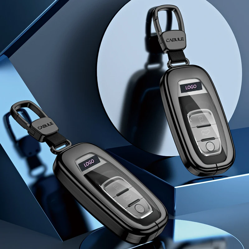 

Car Key Case Cover Shell All Inclusive Suitable for Audi A4L A6L A8L Q3 Q7 A3 Q5L