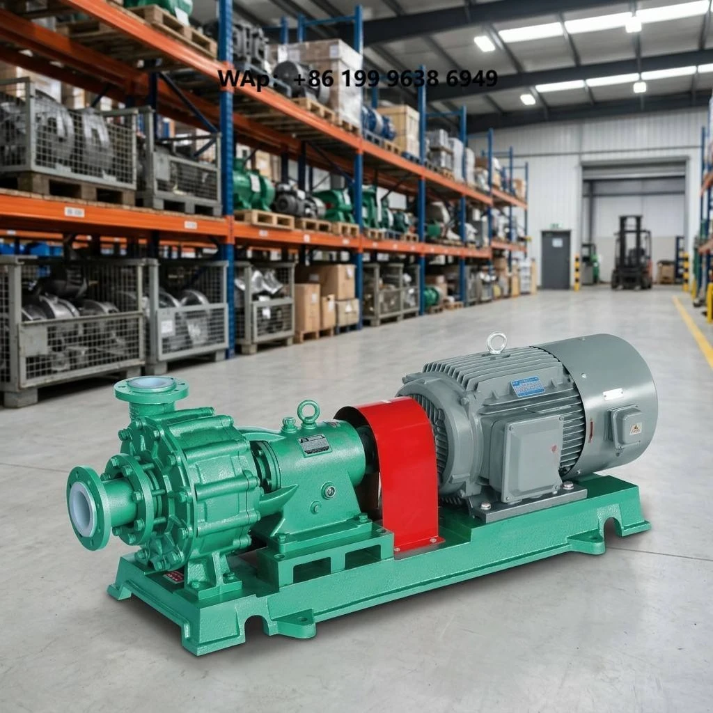 Wolong 1985 High Pressure UHMWPE Lined OEM Slurry Pump Abrasion Resistant Centrifugal Pump for Mining Industry