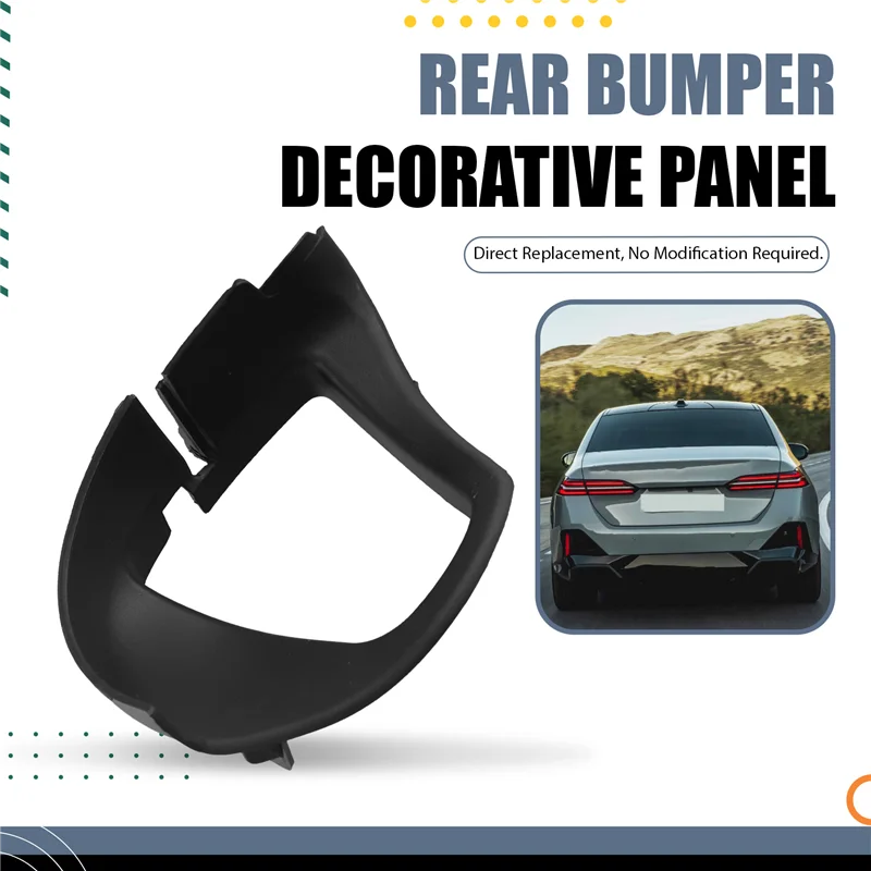 

Rear Bumper Decorative Panel Tailgate Trim Panel For BMW 5 Series M5 X5 New Energy