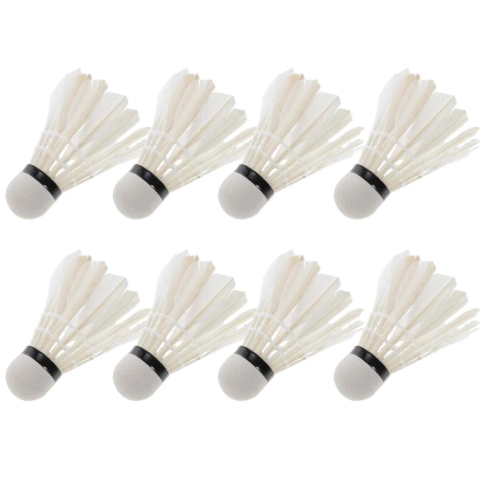 

8 Pcs Shuttlecock LED Lighting Badminton Shuttlecocks Glow Glowing Birdies