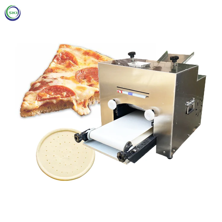 Máquina Industrial para prensar masa con Base de Pizza, laminadora aplanadora, máquina automática italiana para hacer Pizza, Mini máquina para hacer Pizza