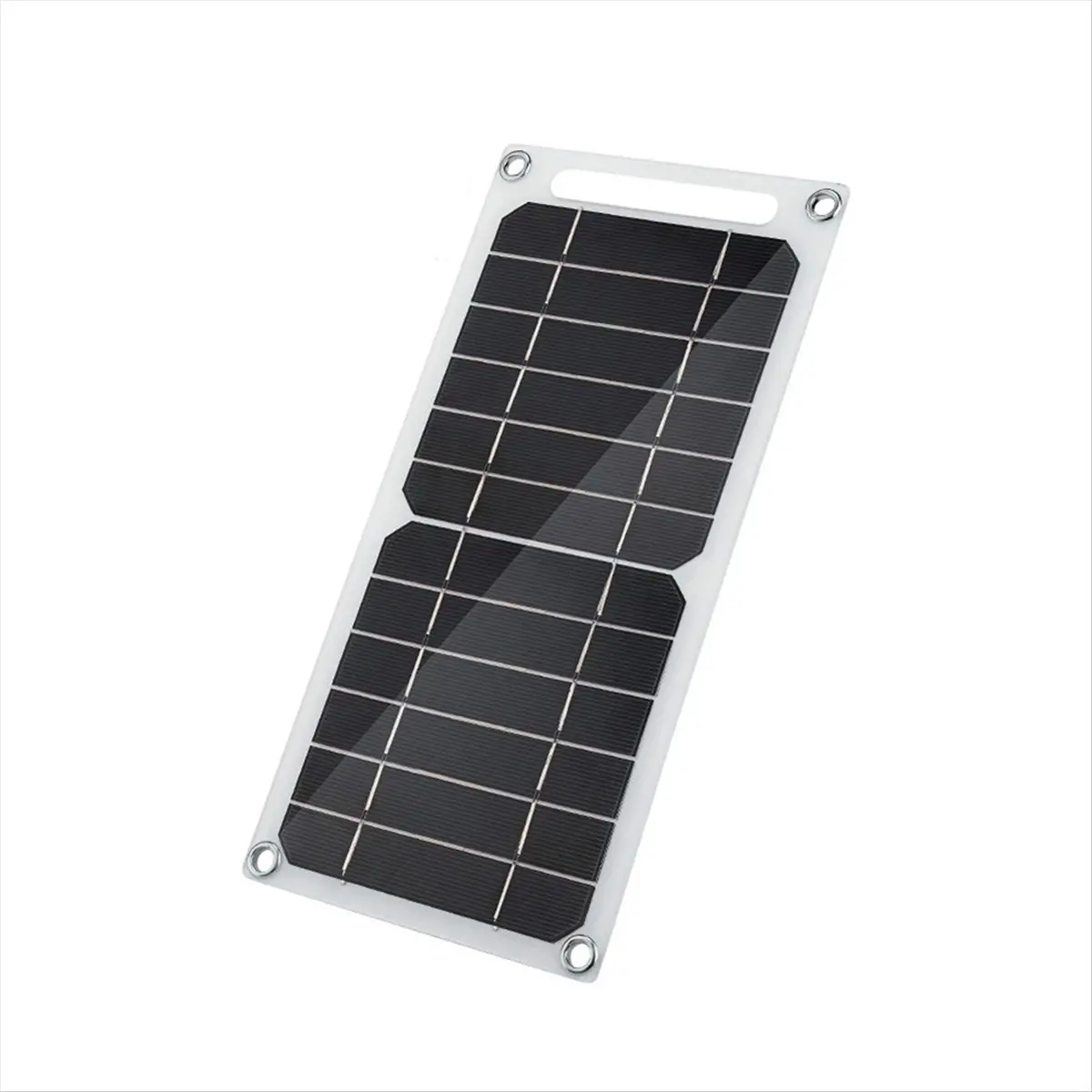 【CYBER Saturday】 USB Solar Panel 6W 5V Waterproof Outdoor Mobile Phone Charger Camping Hiking Cells Device