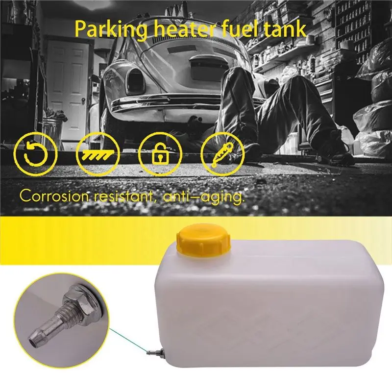 AU28-10X 4.75L Plastic Air Parking Heater Fuel Tank Oil Storage For Eberspacher Truck Caravan Fuel Oil Tank