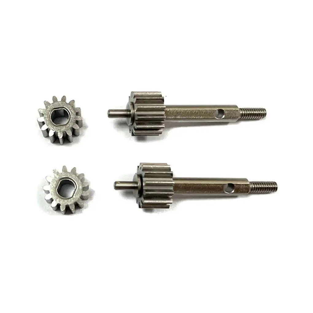 

RCGOFOLLOW Steel Wheel Axle RC Upgrade Part Rc Wheel Axle For 1/24 Axial SCX24 RC Car Part RC Car Accessories