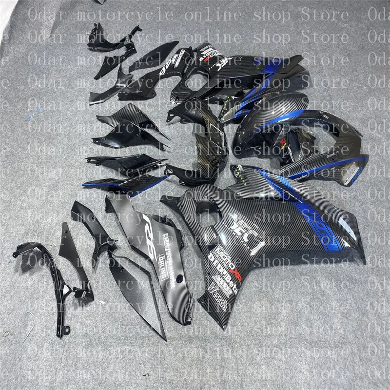 New ABS Fairings kit Fit for YAMAHA YZF-R6 2017 2018 2019 2020 2021 2022 R6 17 18 19 20 21 22 BLACK blue