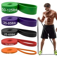 Stretch Resistance Band Exercise Expander Elastic Fitness Band Pull Up Assist Bands for Training Pilates Home Gym Workout Gift