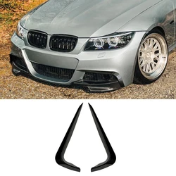Front Bumper Spoiler Fog Lamp Grill Cover Air Knife Splitter Body Kit For BMW 3 Series E90 E91 LCI M Sport 2009 2010 2011 2012