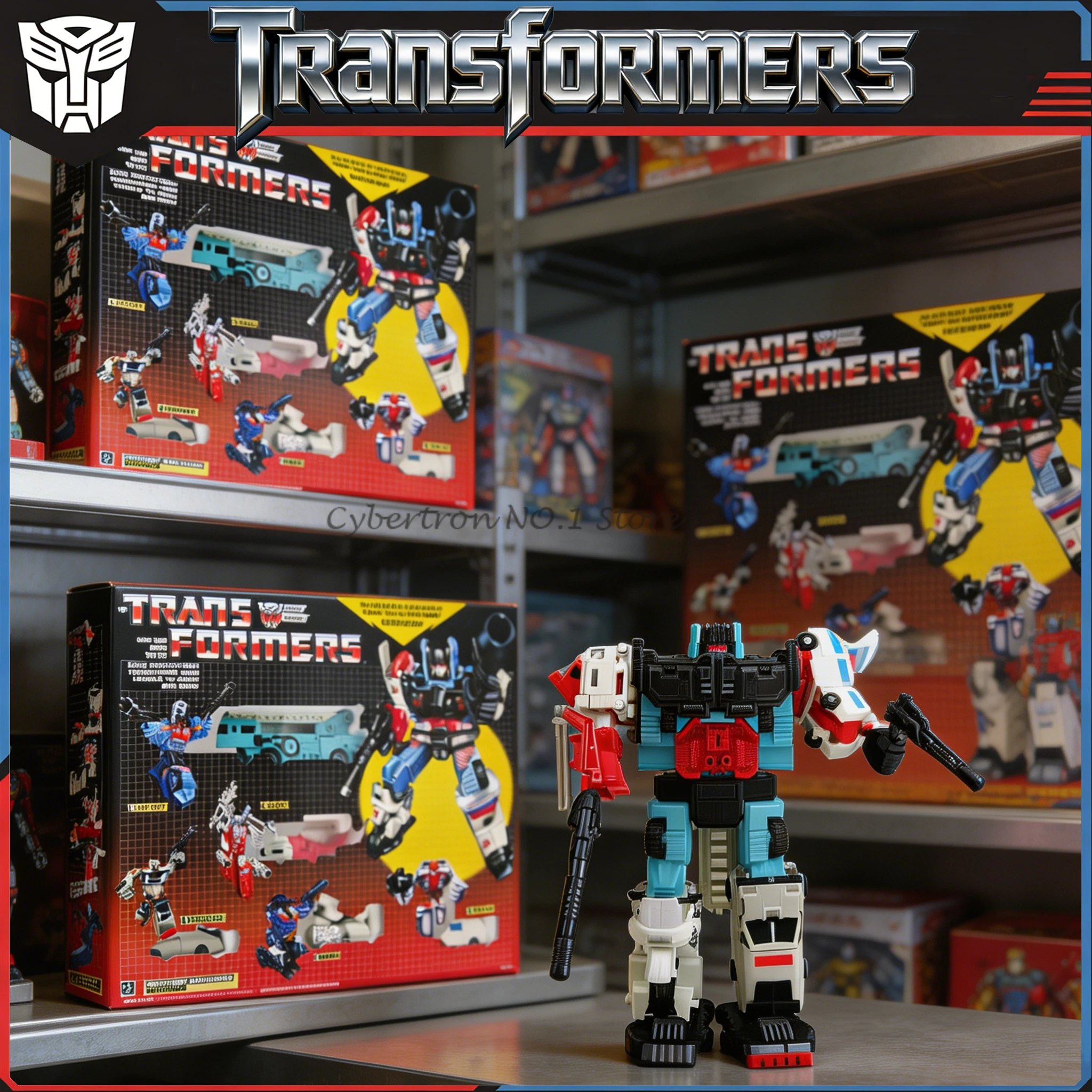 

In Stock Original Transformer Toys G1 Series Defensor KO Version Collectible Action Figures for Kid and Adults Anime Robot Hobby
