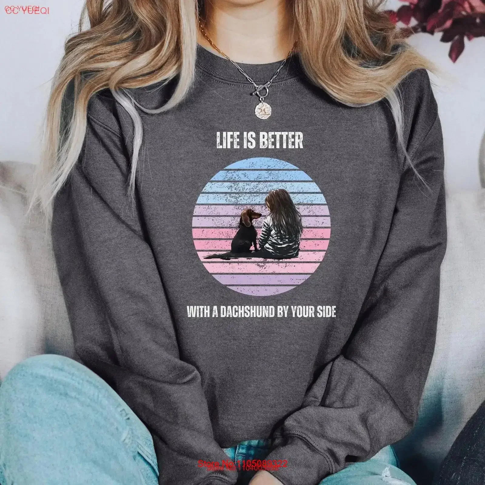 Милая футболка с таксой, футболка Doxie Owner, забавная винерская колбаса, собака, мама для влюбленных, домашнее животное, с круглым вырезом, винтажная стираная мужская уличная одежда