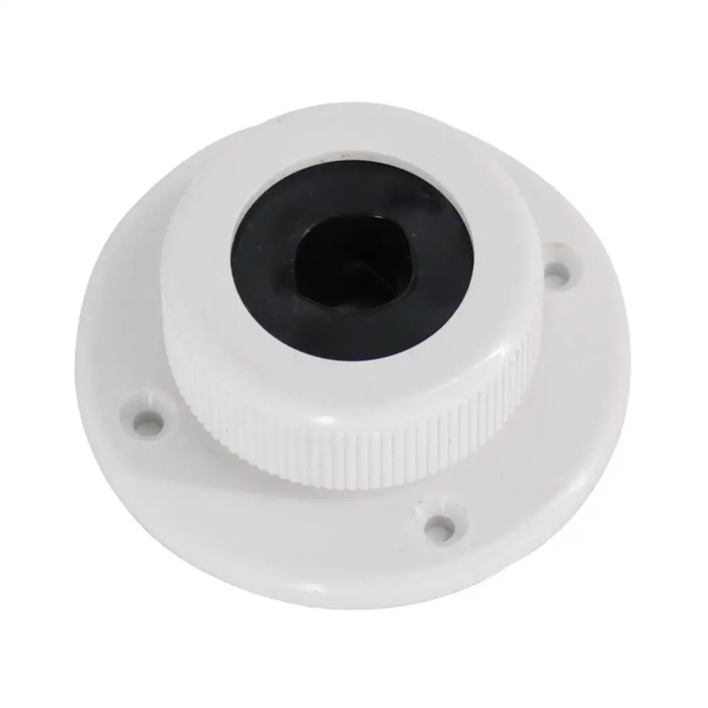 Boat Cable Outlet White ABS Watertight Marine Accessory for Water-protected Boat Cabin Installations