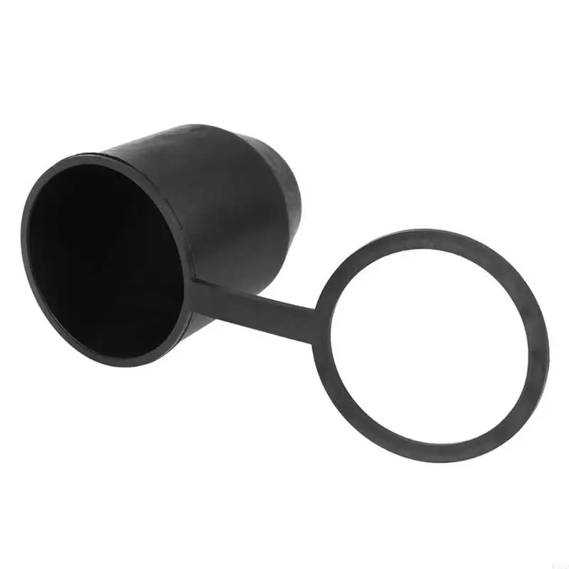 

B5XD Towing Hitch Trailer Towball Protector Car RV Screw Parts Dustproof Plastic Tow Ball Protector