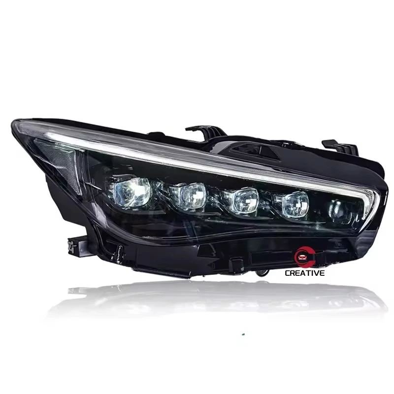 

High Quality Front Lamp Headlights All Led 4 Led Lens Dynamic Turning Signal Fits For Nissan Infiniti Q50 2015-2019