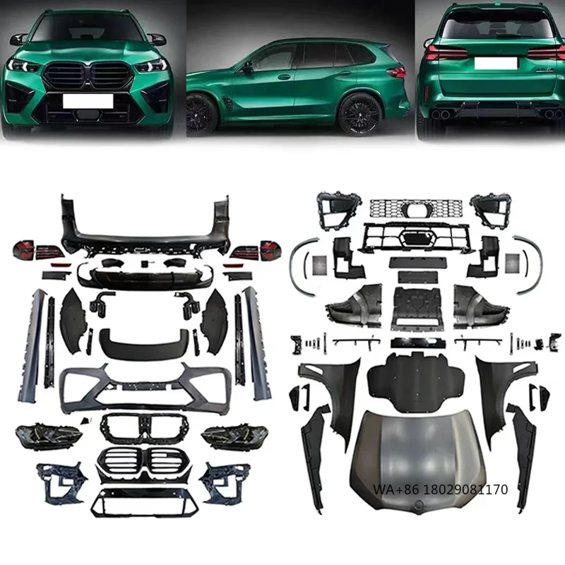 

Factory New High Quality No Cut Kit Body Kit for X5 F15 Old to New 2024 X5M F95 LCI
