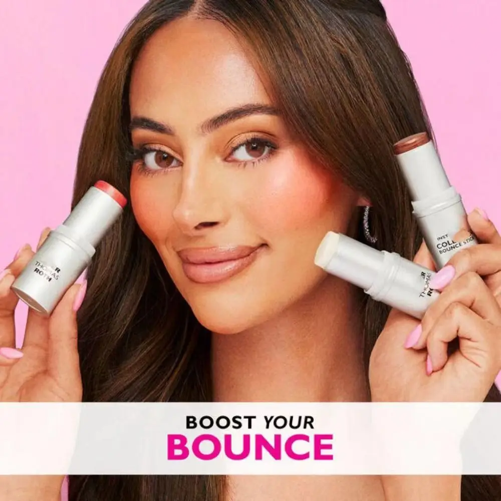 Hot Instant Instant Kollagen Bounce Stick schiere Glow Kollagen Rouge plump ing straffen Rouge Stick für Gesicht Make-up