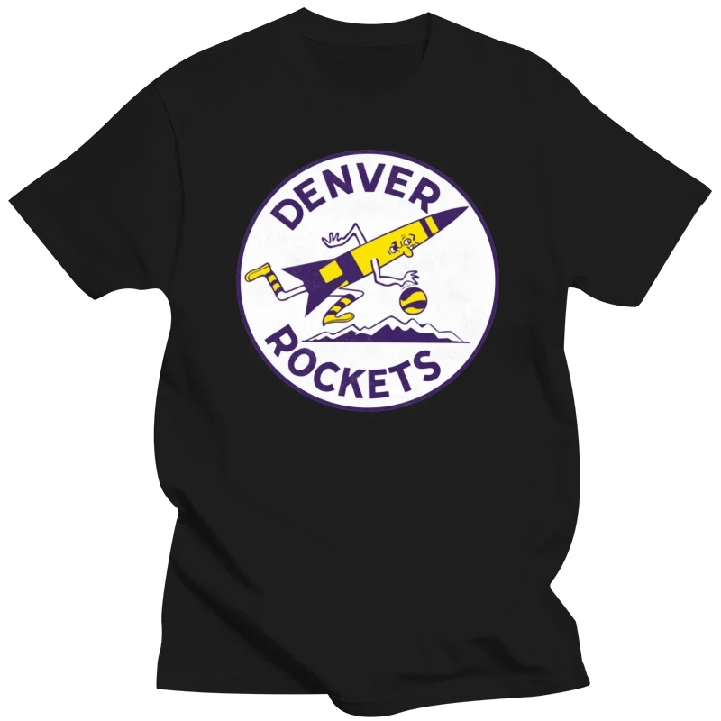 Denver Rockets Retro Basketball Aba Logo Throwback 1960'S 1970'S T-Shirt New Unisex Funny Tops Tee Shirt