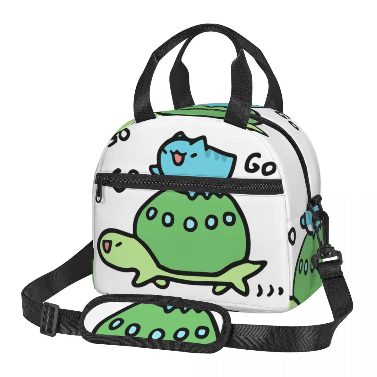 Comic Cat Bugcat Capoo Bug Cat Insulated Lunch Bag for Women Picnic Storage Food Boxes Container Cooler Thermal Lunch Box Tote